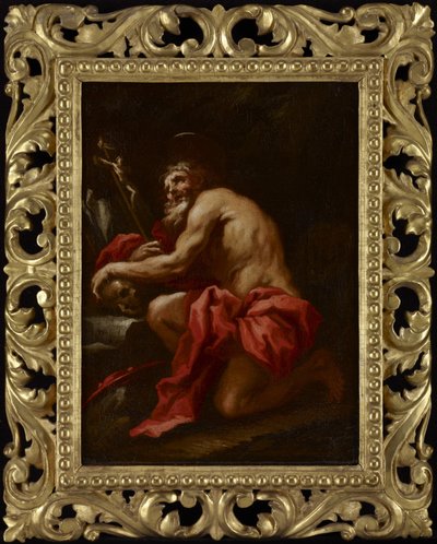 San Girolamo nel deserto da Circle of Paolo Pagani